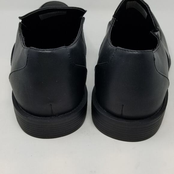 Perry Ellis Portfolio Men's Black Loafers Slip ons Dress Shoes Plugger Size 11.5 - Picture 5 of 10